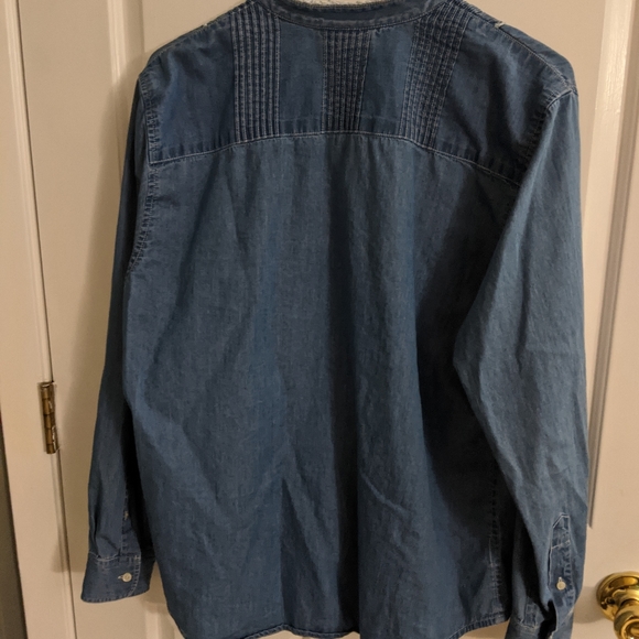 Vintage Ralph Lauren Denim Shirt Large - Picture 5 of 8